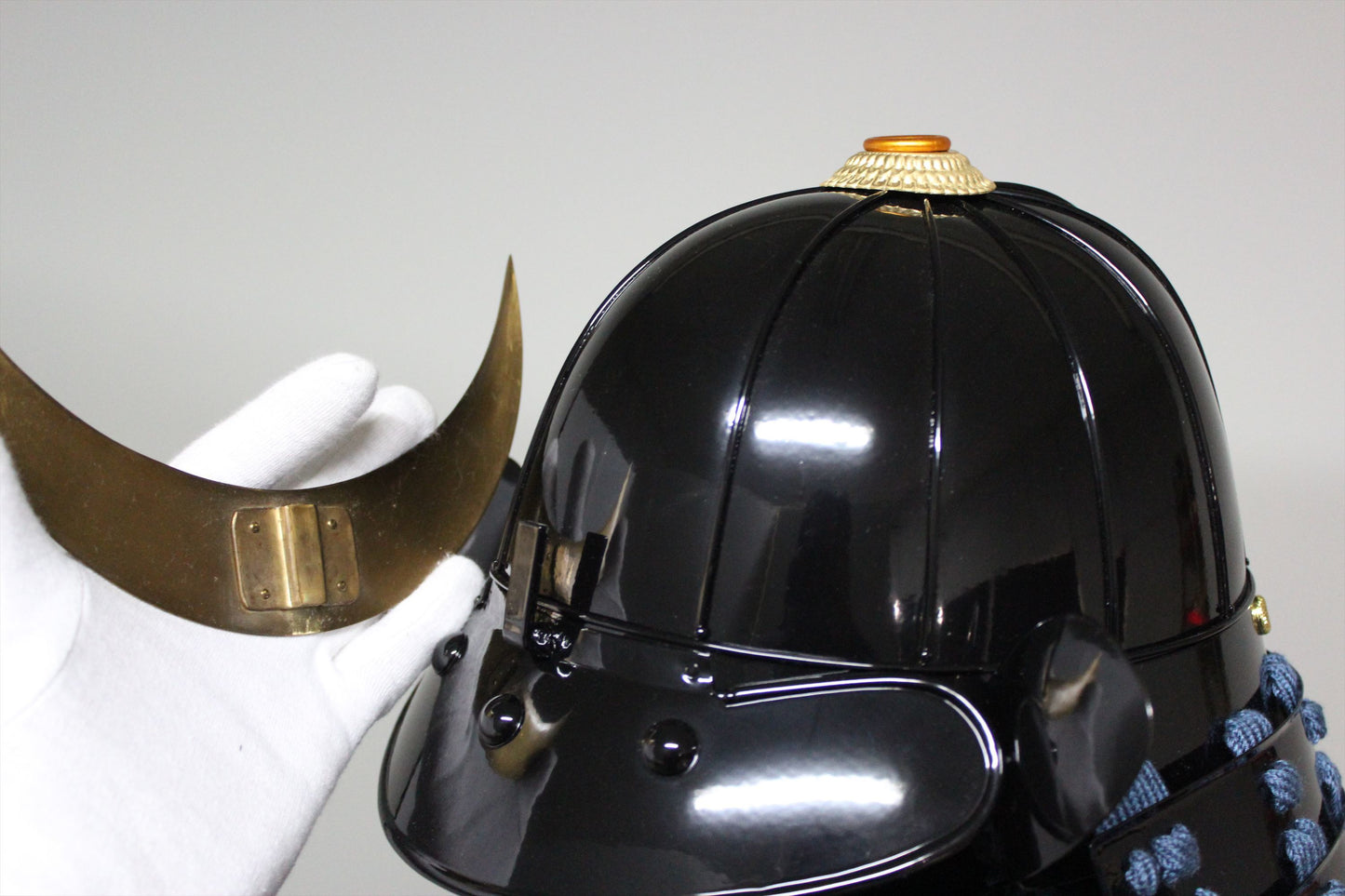 【O-063】Navy Blue Thread Odoshi / Black Armor