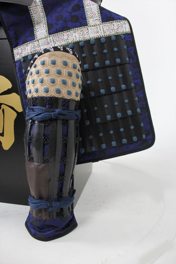 【O-064】Navy Blue Thread Odoshi / Black Armor