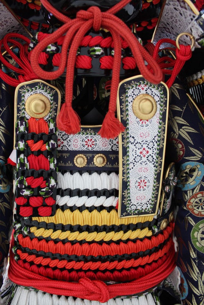 【C-019】赤糸裾濃威大鎧 (子供鎧)