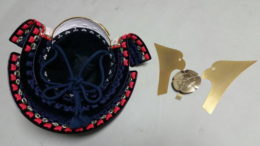 【C-025-K】織田信長・四方白 (子供用兜)