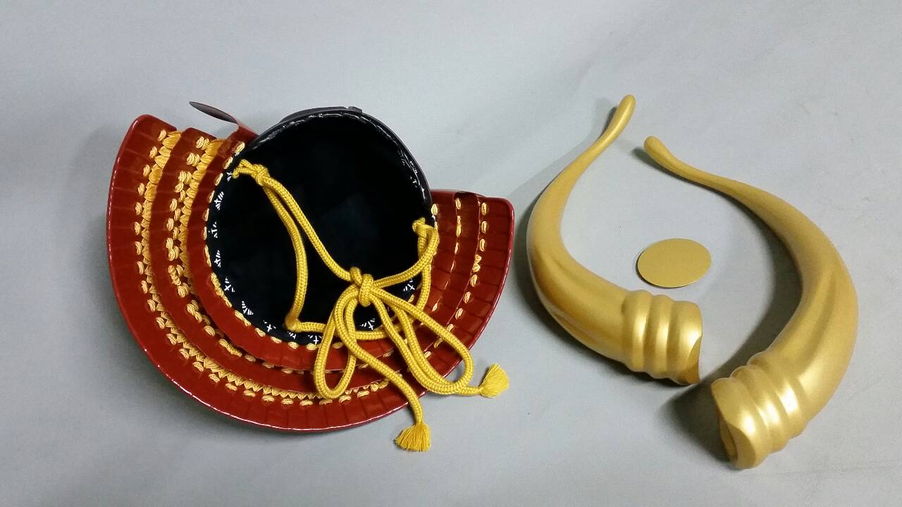 【C-027-K】黒田長政 (子供用兜)