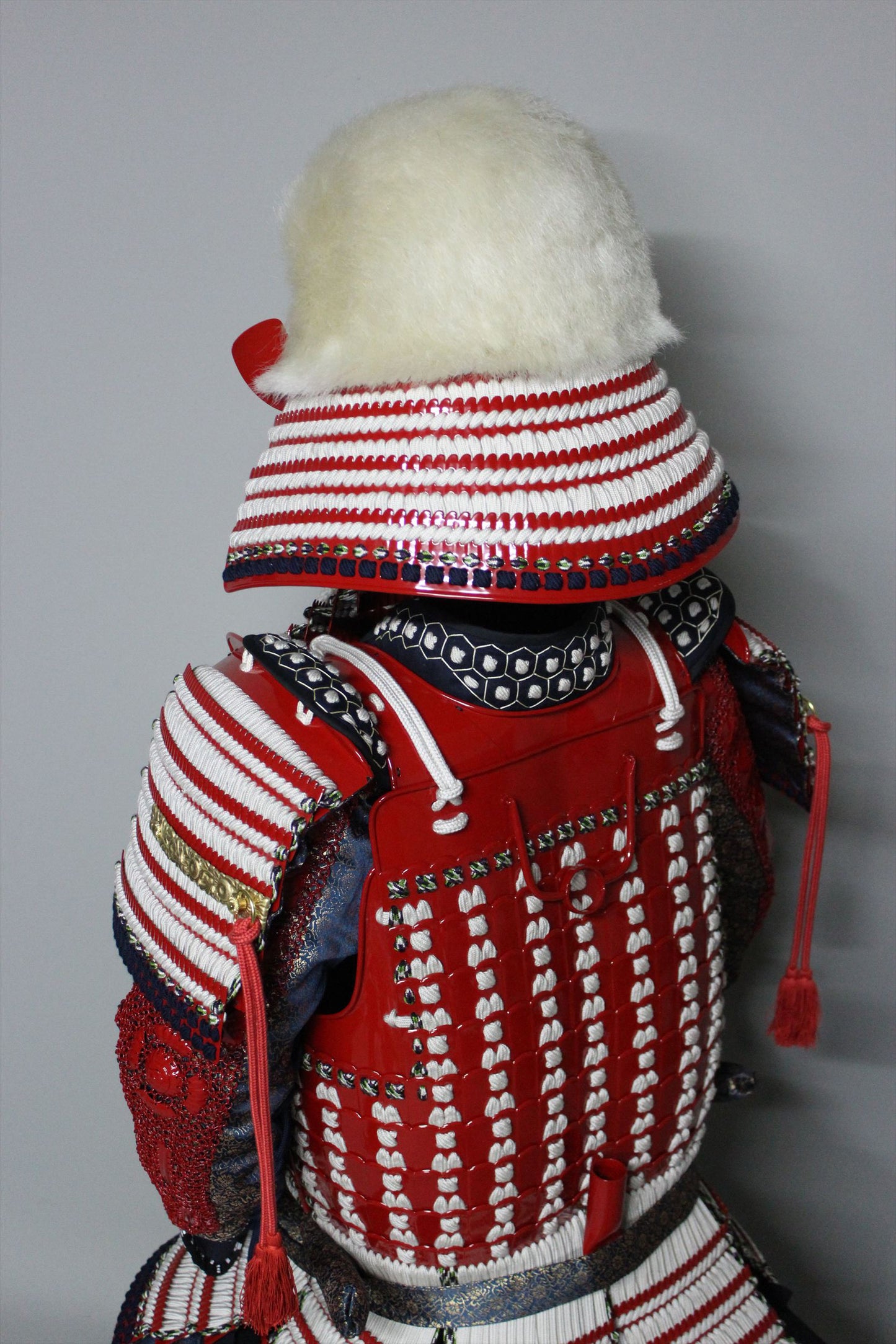 【O-017】卯の花糸威伊予二枚胴具足