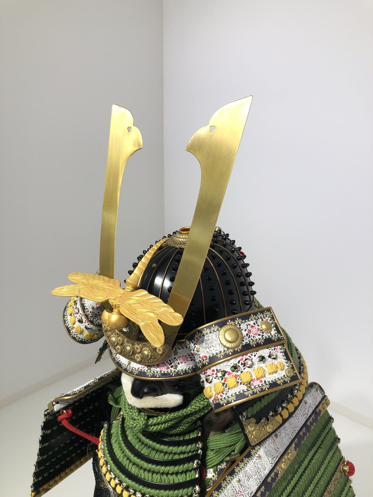 【O-027】蓬糸威菱綴二枚胴具足