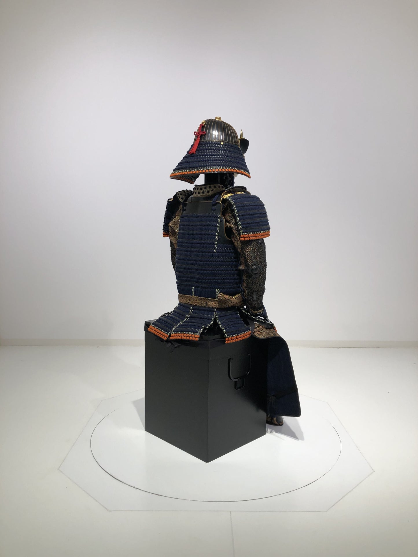 【O-015】Dark Blue Thread Odoshi / Tousei Kozane Armor