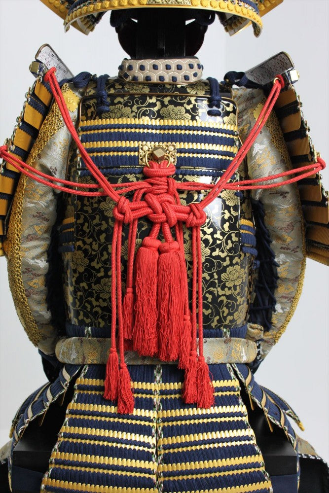 【O-024】Navy Blue Thread Odoshi / Hotoke(Buddha) Armor
