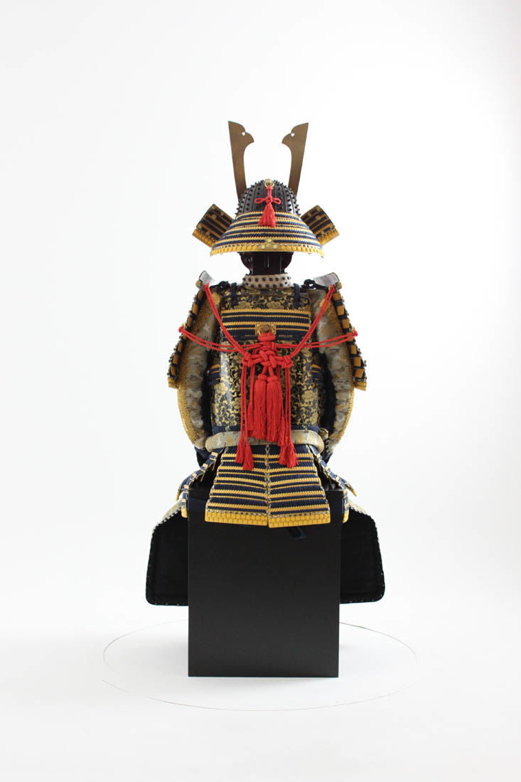 【O-024】Navy Blue Thread Odoshi / Hotoke(Buddha) Armor