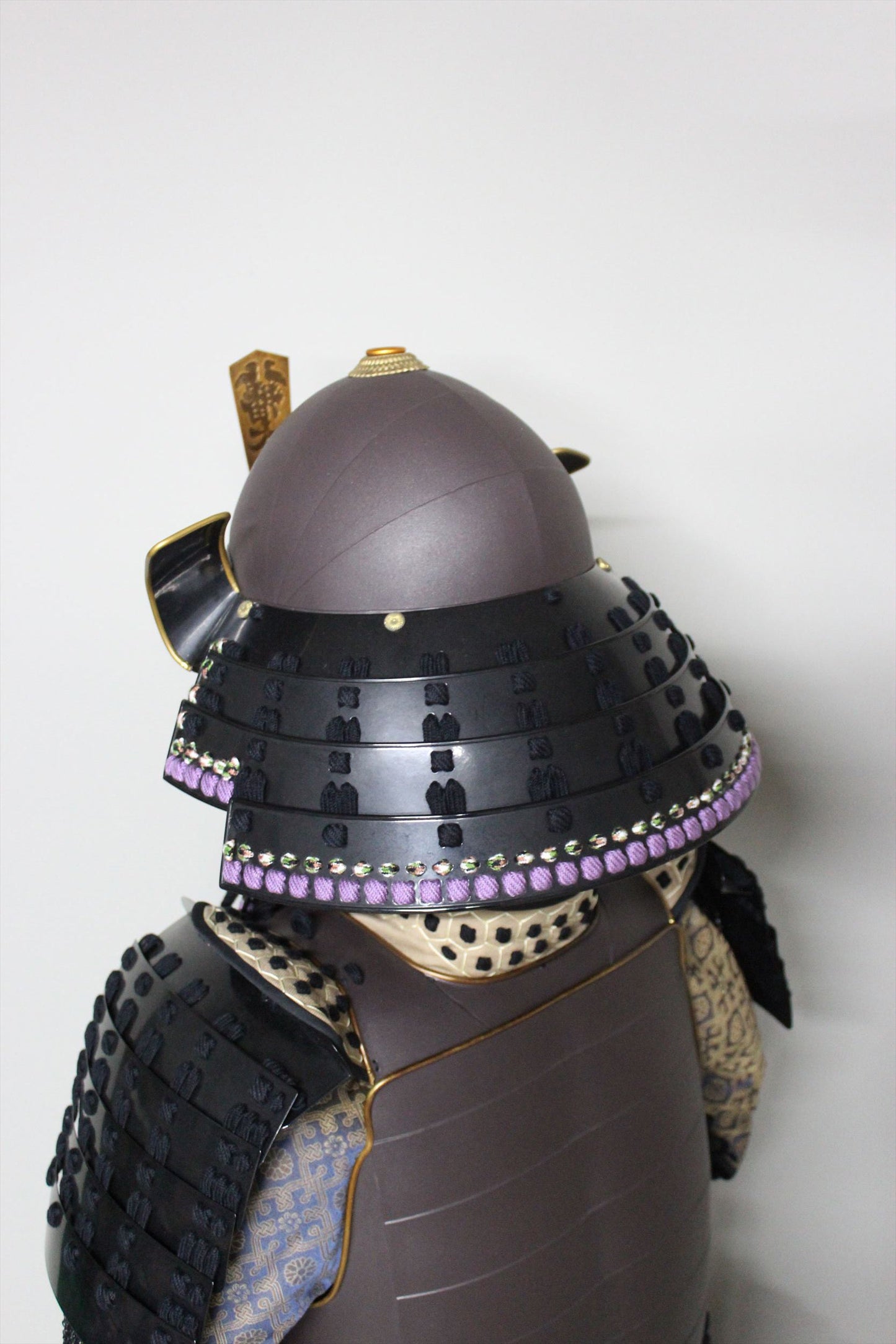 【O-043】Black Thread Odoshi / Metallic Rust Armor