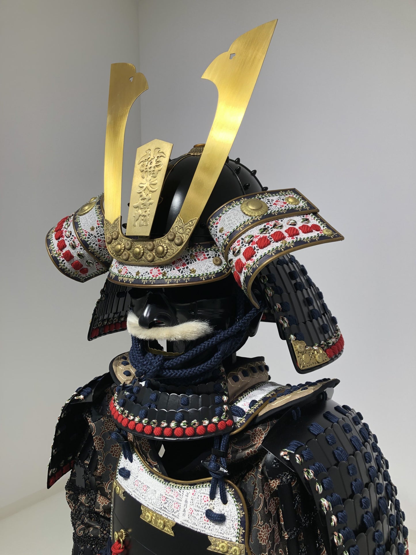 【O-047】Dark Blue Thread Odoshi / Iyo Sukake Matted Armor