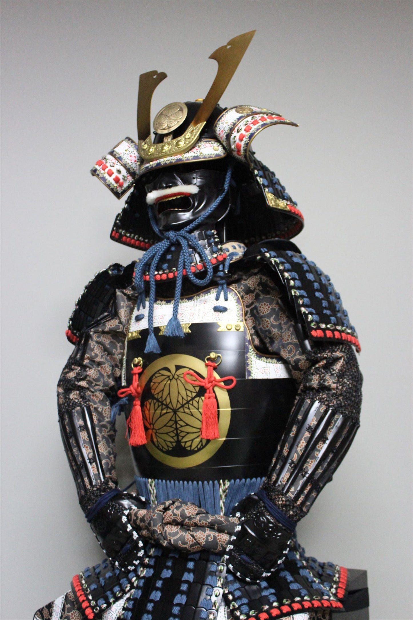 【O-047】Dark Blue Thread Odoshi / Iyo Sukake Matted Armor