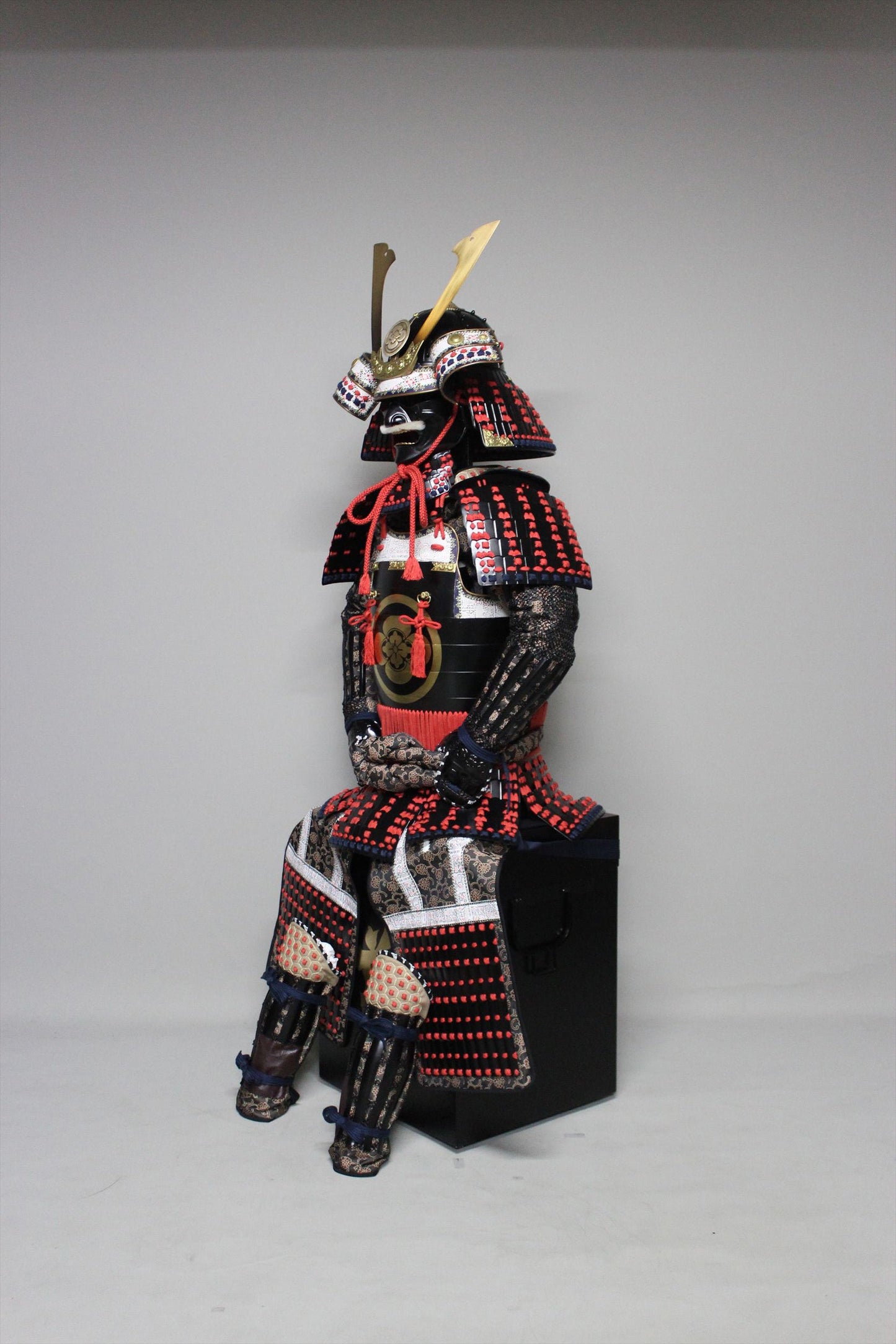 【O-048】Red Thread Odoshi / Iyo Sukake Matted Armor